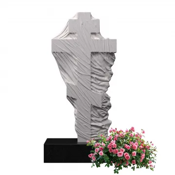 Памятник из гранита черного цвета 1000\500\70 мм. № 090, арт. 01354